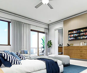 Master Bedroom Rendering