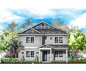 25th Ave N Elevation Rendering