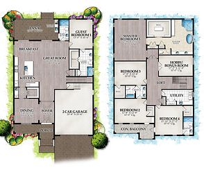 Floor Plan Rendering